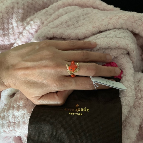 Kate Spade fox 🦊 ring size 6 - Picture 3 of 3